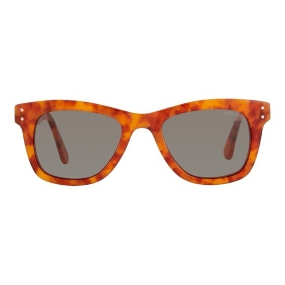 Komono Tortoiseshell Orange Brown Sunglasses